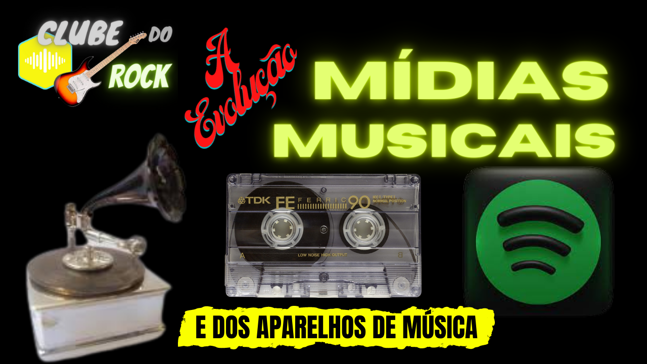 A Evolução Das Mídias Musicais E Aparelhos De Música