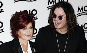 Ozzy Osbourne e sua esposa Sharon