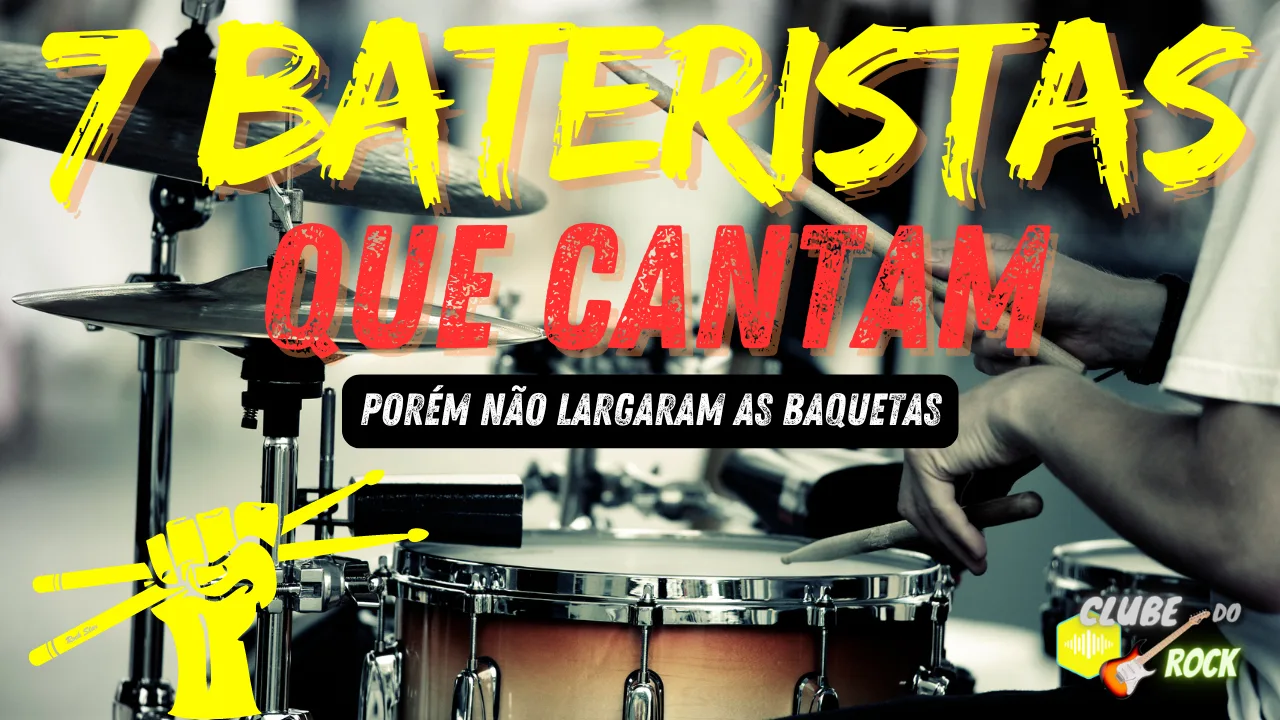 bateristas que cantam