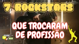 trocaram de profissão