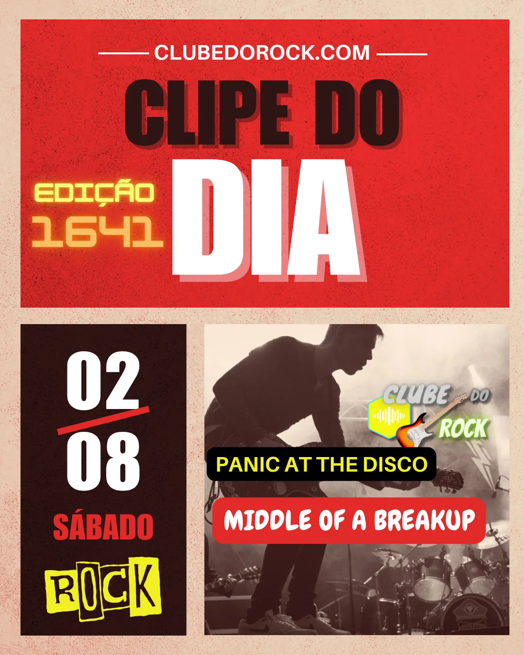 panic at the disco middle of a breakup